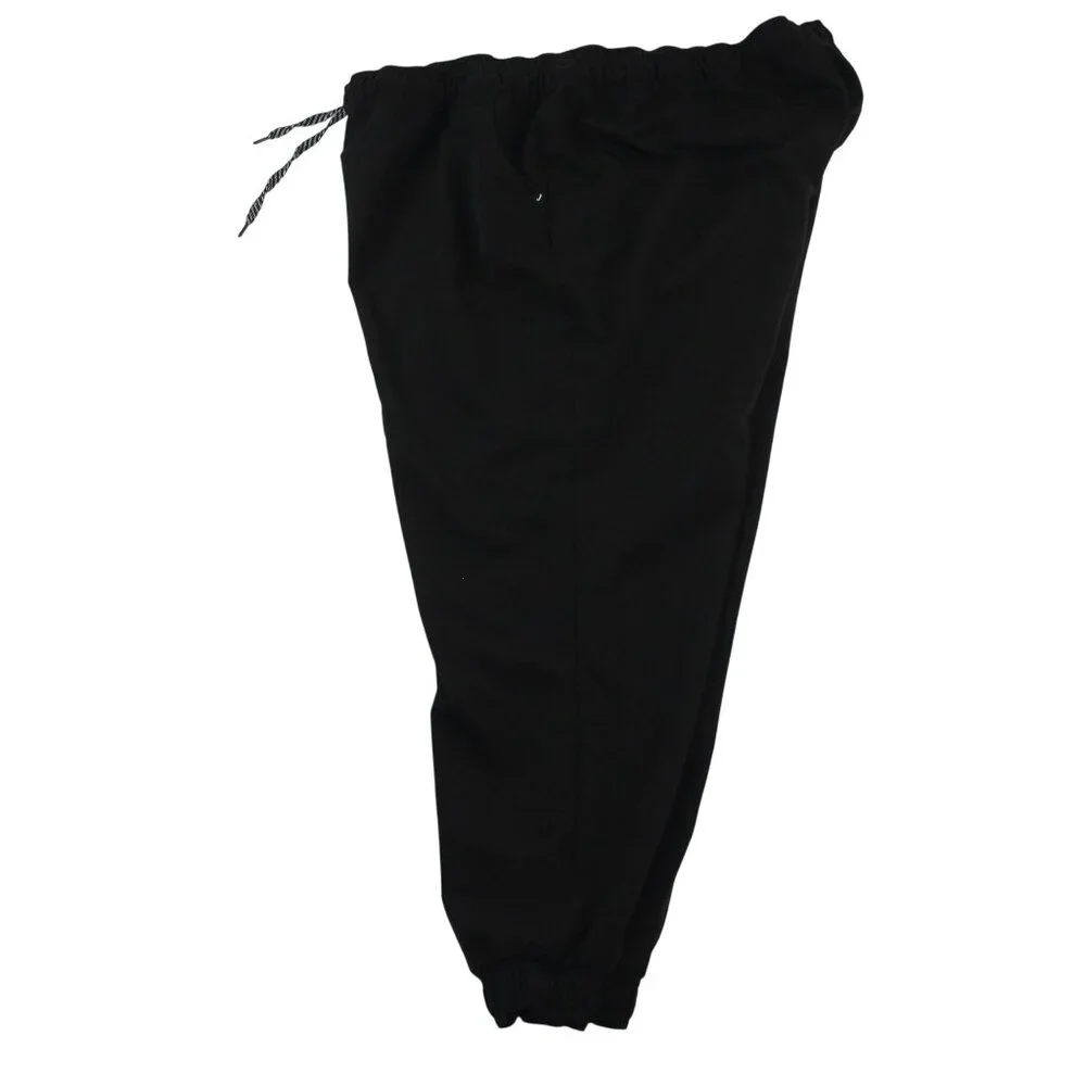 Jaanu Womens 3XL 5 Pocket Jogger Scrub Pants Black Elastic Drawstring Medical - Picture 5 of 15